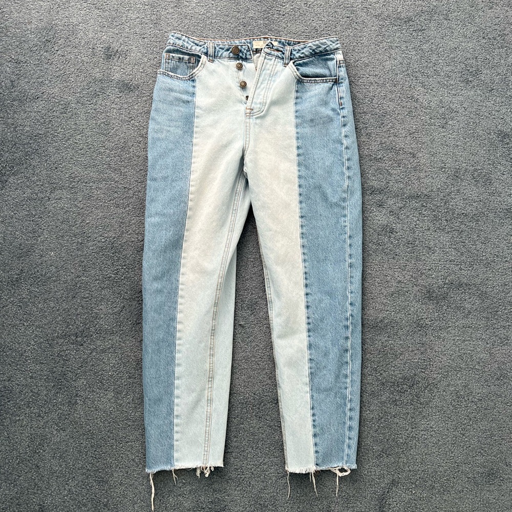 Two-Tone Women's Jeans